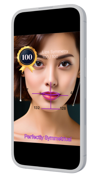 Lip Symmetry app screenshots